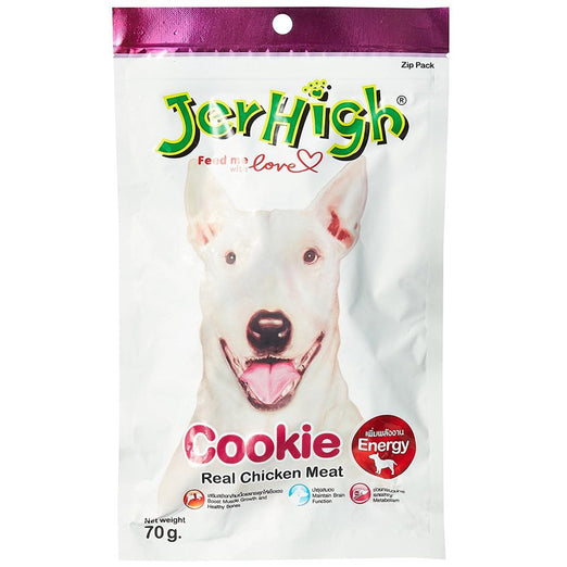 3 FOR $10: Jerhigh Cookie Chicken Dog Treat 70g - Kohepets