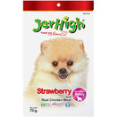 3 FOR $10: Jerhigh Strawberry Stick Dog Treat 70g