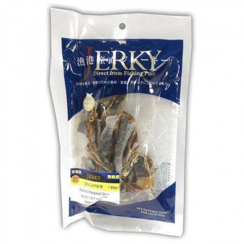 Jerky Spanish Mackerel Slice Cat & Dog Treat 40g - Kohepets