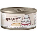 Jollycat Fresh White Meat Tuna & Katsuobushi In Gravy Grain-Free Canned Cat Food 80g