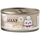 Jollycat Fresh White Meat Tuna & Katsuobushi In Jelly Grain-Free Canned Cat Food 80g