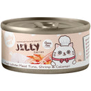 Jollycat Fresh White Meat Tuna, Shrimp & Calamari In Jelly Grain-Free Canned Cat Food 80g