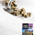 Just Fish Cod Skin Squares All Natural & Hypo-Allergenic Treats For Dogs & Cats 100g - Kohepets
