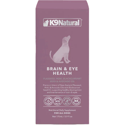 K9 Natural Brain & Eye Health Oil Dog Supplement 175ml Kohepets