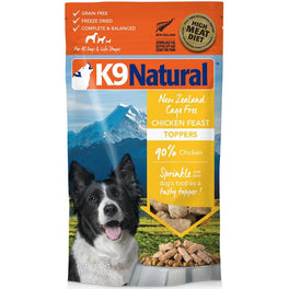 K9 Natural Freeze Dried Chicken Feast Dog Food Topper 3.5oz - Kohepets