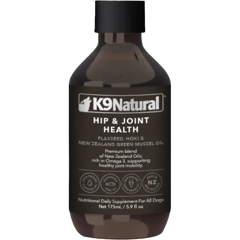 20% OFF: K9 Natural Hip & Joint Health Oil Dog Supplement 175ml