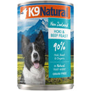 20% OFF: K9 Natural Hoki & Beef Feast Grain-Free Canned Dog Food 370g