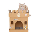 Kafbo Castle Cat Cube With The Princess Sticker (The Ginger Cat)