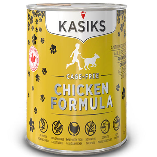 Kasiks Cage-Free Chicken Grain Free Canned Dog Food 345g - Kohepets