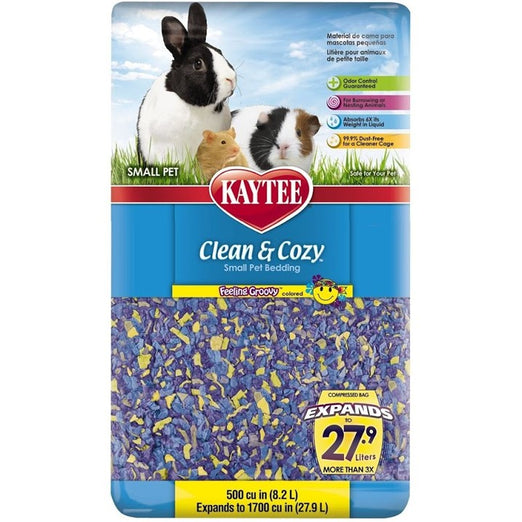 Kaytee Clean & Cozy Groovy Paper Bedding 8.2L - Kohepets