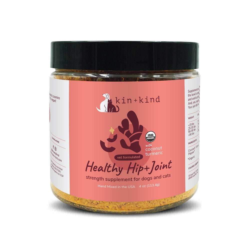 10% OFF: Kin+Kind Raw Hip & Joint Cat & Dog Supplement - Kohepets