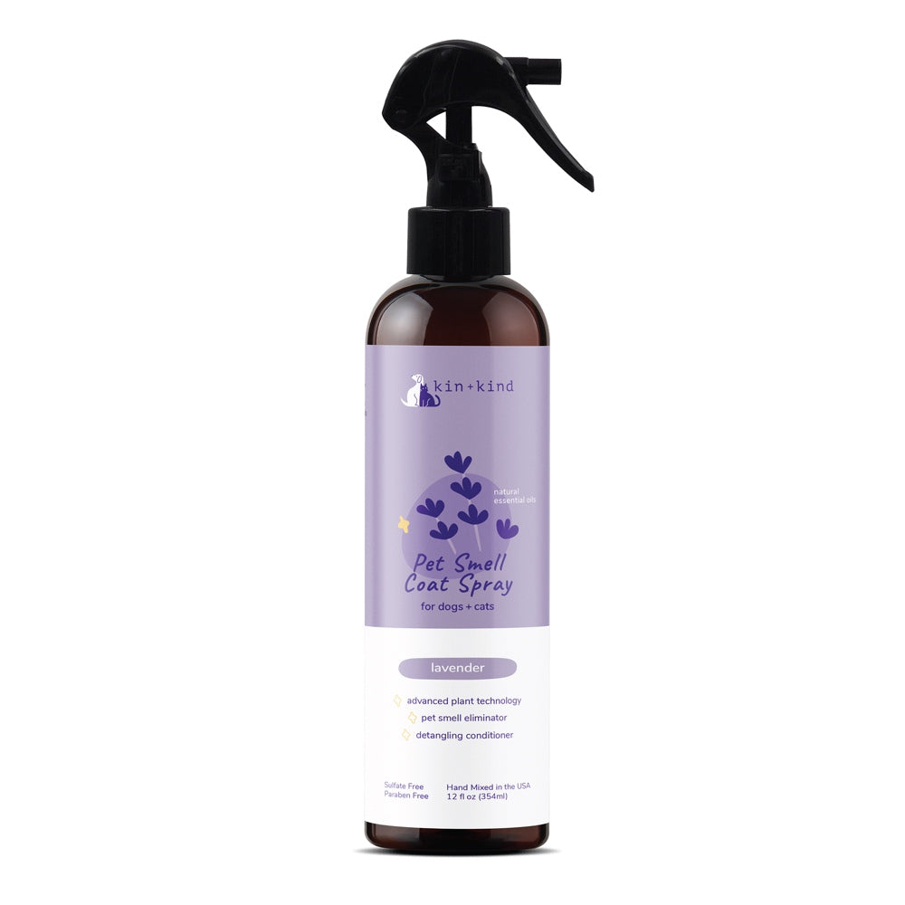 10% OFF: Kin+Kind Lavender Calm Odor Neutralizer Dog Spray 12oz - Kohepets