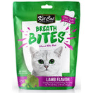 5 FOR $14: Kit Cat Breath Bites Mint & Lamb Flavour Dental Cat Treats 60g