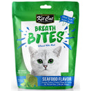 5 FOR $14: Kit Cat Breath Bites Mint & Seafood Flavour Dental Cat Treats 60g