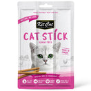 4 FOR $6 (Exp 28Aug24): Kit Cat Cat Stick Chicken, Duck & Cranberries Grain-Free Cat Treats 3pc