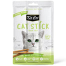 4 FOR $6 (Exp 28Aug24): Kit Cat Cat Stick Salmon & Katsuobushi Grain-Free Cat Treats 3pc