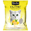 BUNDLE DEAL: Kit Cat Classic Clump Lemon Clay Cat Litter 10L
