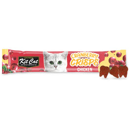 10 FOR $9 (Exp 9Nov24): Kit Cat Cranberry Crisps Chicken Cat Treats 20g