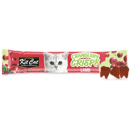 10 FOR $9 (Exp 9Nov24): Kit Cat Cranberry Crisps Lamb Cat Treats 20g