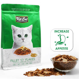 Kit Cat Fillet 'O' Flakes Dry Cat Food - Kohepets