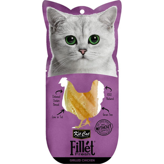 Kit Cat Fillet Fresh Grilled Chicken Cat Treat 30g - Kohepets