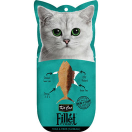 Kit Cat Fillet Fresh Tuna & Fiber (Hairball) Fish Cat Treat 30g - Kohepets