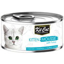 Kit Cat Kitten Mousse Tuna Grain-Free Canned Cat Food 80g