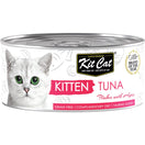 Kit Cat Kitten Tuna Flakes With Aspic Grain-Free Canned Cat Food 80g