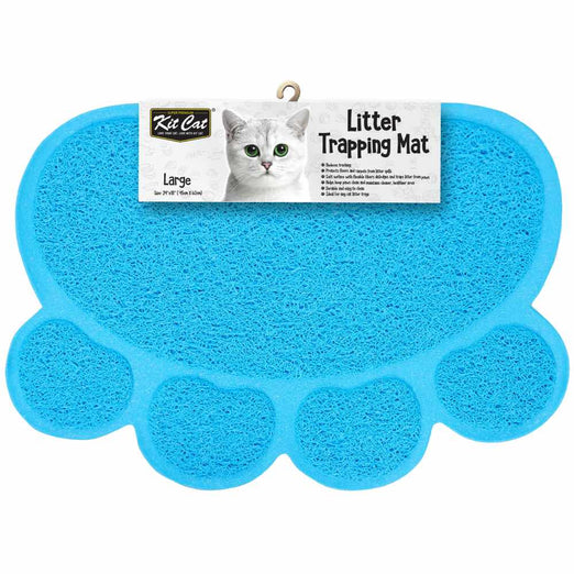 Kit Cat Litter Trapping Mat (Blue) - Kohepets