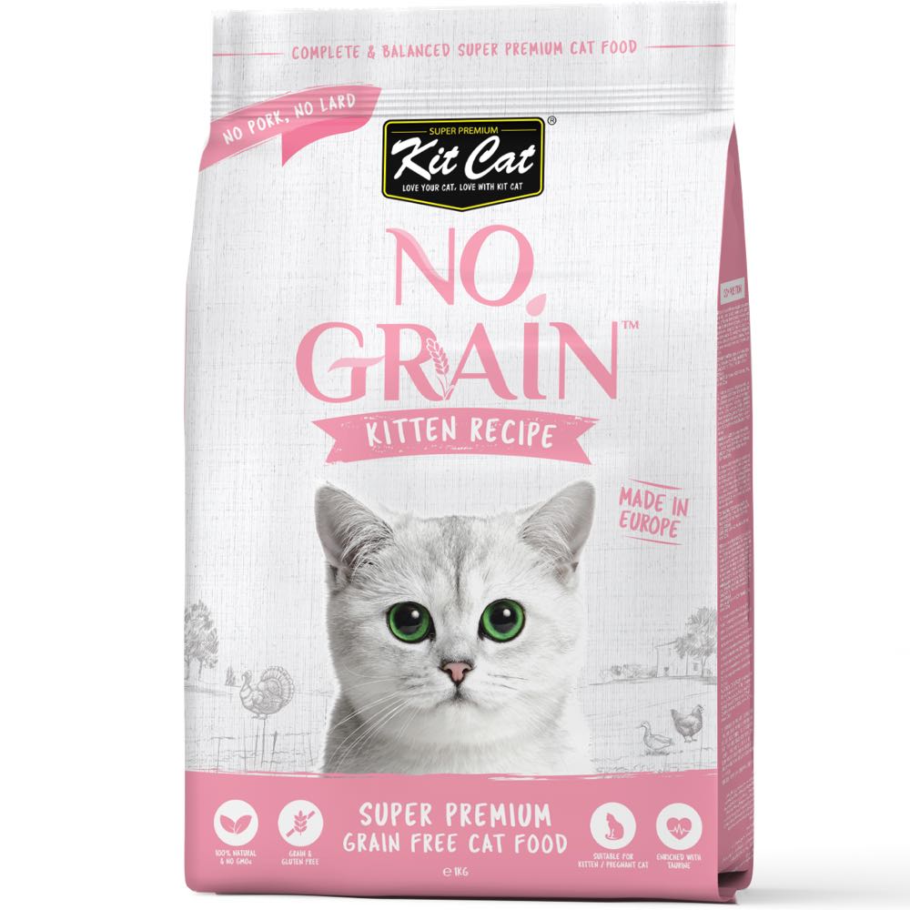 33% OFF: Kit Cat No Grain Kitten Grain-Free Dry Cat Food