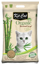 Kit Cat Organic BambooClump Cat Litter for Short Hair Cats