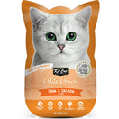30% OFF: Kit Cat Petite Pouch Tuna & Salmon In Aspic Grain-Free Pouch Cat Food 70g x 12