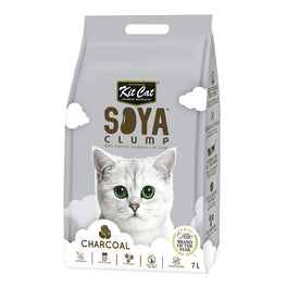 45% OFF: Kit Cat Soya Clump Charcoal Cat Litter 7L - Kohepets