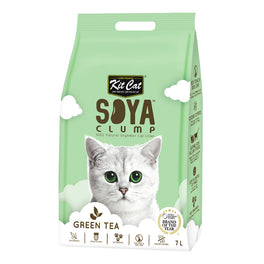 45% OFF: Kit Cat Soya Clump Green Tea Cat Litter 7L - Kohepets