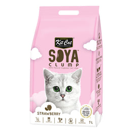 45% OFF: Kit Cat Soya Clump Strawberry Cat Litter 7L - Kohepets