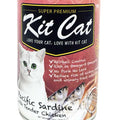 Kit Cat Super Premium Pacific Sardine with Tender Chicken Canned Cat Food 14oz - Kohepets
