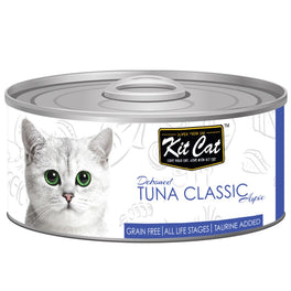 Kit Cat Deboned Tuna Classic Aspic Canned Cat Food 80g - Kohepets