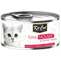 Kit Cat Tuna Mousse & Chicken Topper Canned Cat Food 80g - Kohepets
