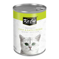 Kit Cat Wild Caught Tuna & Katsuobushi Grain Free Canned Cat Food 400g - Kohepets