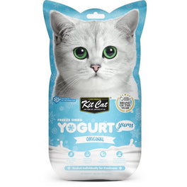 4 FOR $14: Kit Cat Yogurt Yums Original Grain-Free Freeze-Dried Cat Treats 10pc
