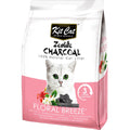 Kit Cat Zeolite Charcoal Floral Breeze Cat Litter 4kg - Kohepets