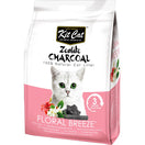 Kit Cat Zeolite Charcoal Floral Breeze Cat Litter 4kg