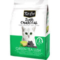 Kit Cat Zeolite Charcoal Green Tea Lush Cat Litter 4kg - Kohepets