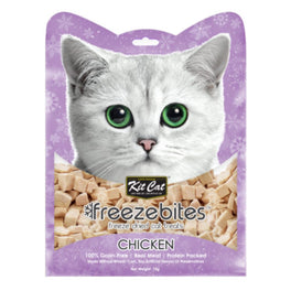 Kit Cat Freeze Bites Chicken Grain Free Cat Treats 15g - Kohepets