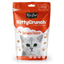 5 FOR $14: Kit Cat KittyCrunch Salmon Flavor Cat Treats 60g