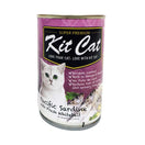 Kit Cat Super Premium Pacific Sardine With Fresh Whitebait Canned Cat Food 14oz