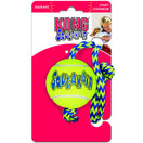 KONG SqueakAir Ball With Rope Dog Toy