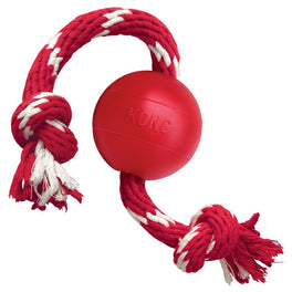 KONG Classic Ball with Rope Dog Toy - Kohepets
