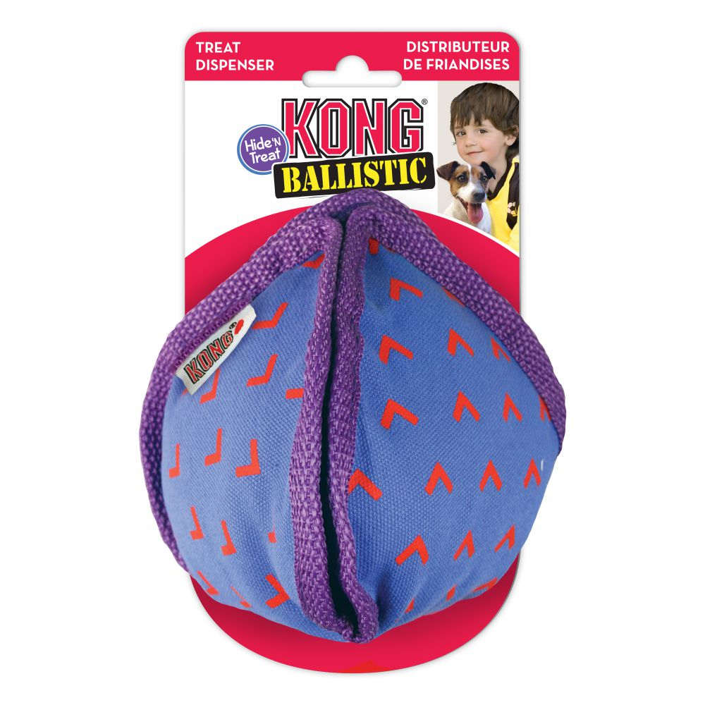 KONG Ballistic Hide n' Treat Dog Toy - Kohepets