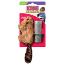 KONG Refillables Catnip Beaver Plush Cat Toy